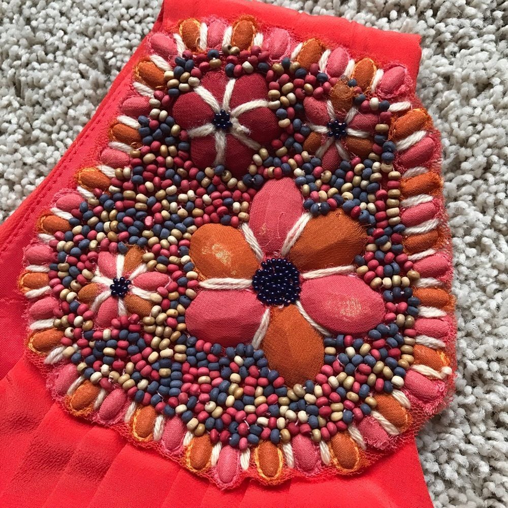 Shoshanna Alexis Embellished one shoulder Dress Sz 2 - Picture 8 of 8